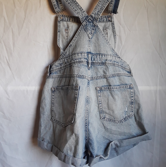 Acid washed H&M  Devided Denim jumpsuits - Picture 2 of 10